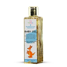 Baby Oil with Blend of 15 Natural Oils and Herbs